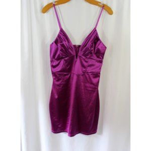 Thirty Thirty Womens Purple Mini Party Dress M NWT